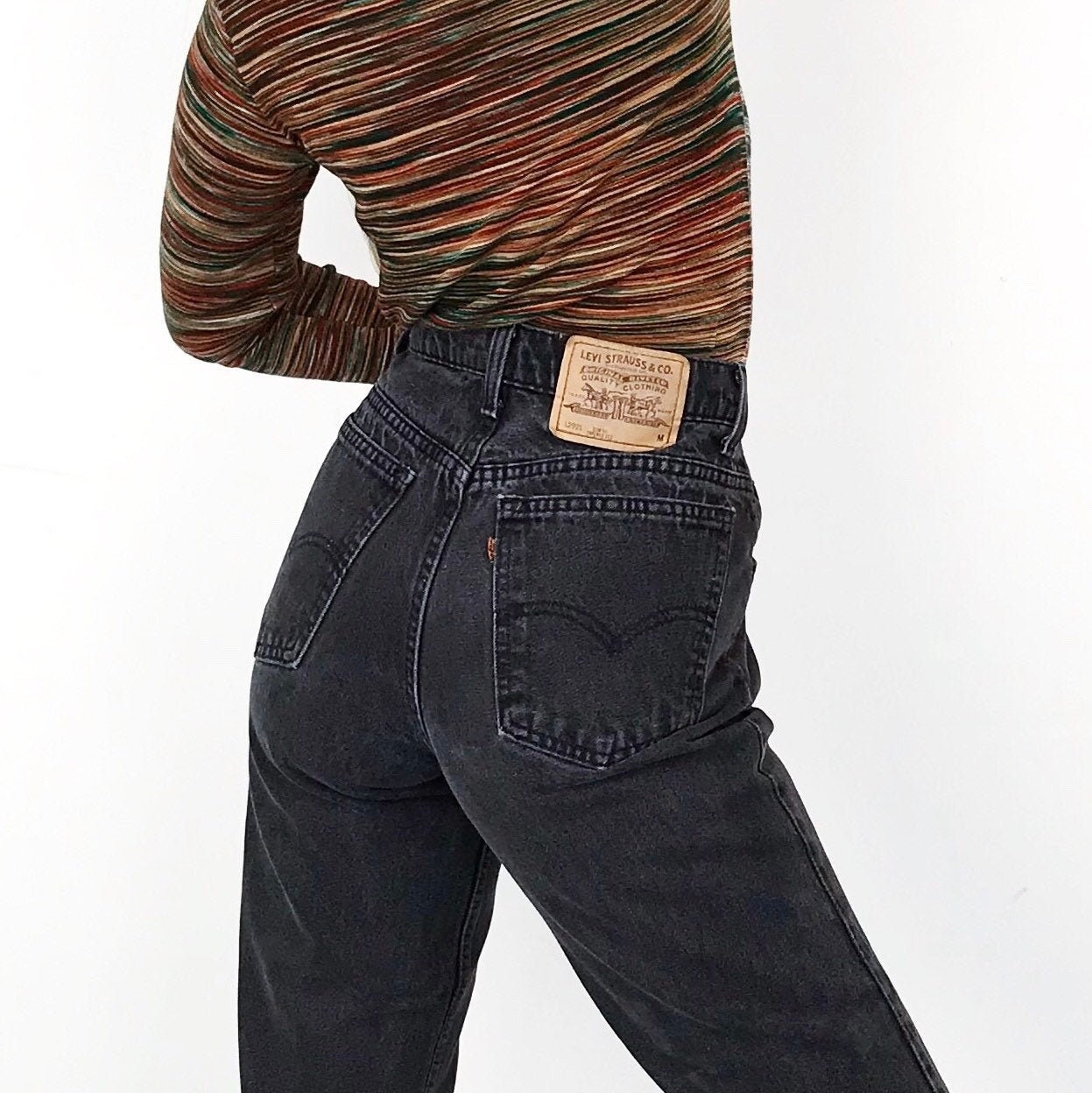 Levi's 921 Orange Tab Jeans / Size 27