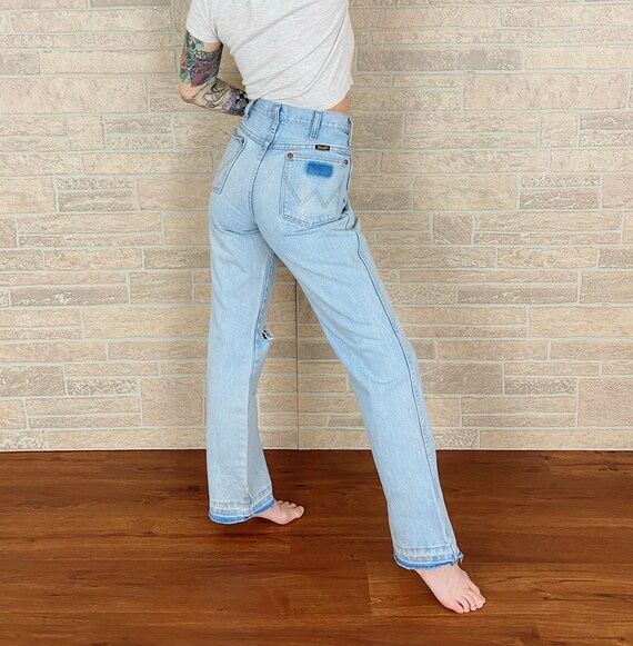 Wrangler Distressed Western Jeans / Size 30