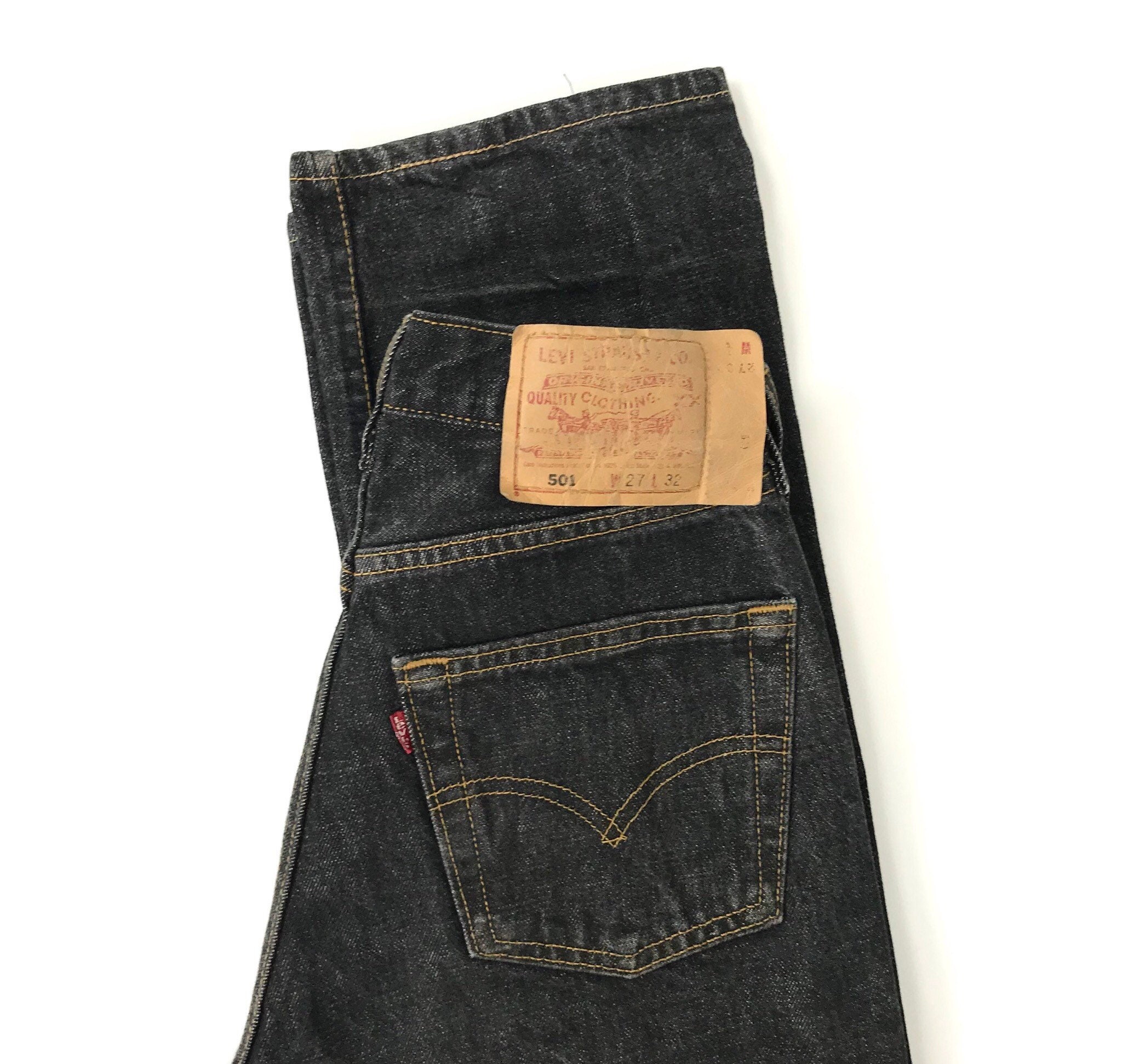 dark wash levi's 501