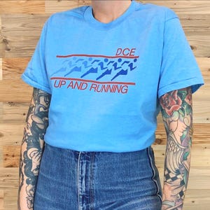 80's Soft Comfy Vintage DCE Up and Running AT&T Retro Tee Shirt