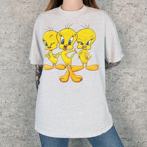 Vintage Looney Tunes Tweety Bird Tee Shirt T-Shirt