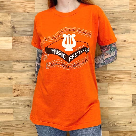 Vintage Soft Missouri State Music Festival Tee Shirt T-Shirt