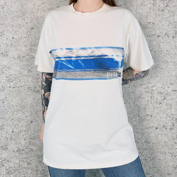 90's RARE Vintage Primal Intensity Skateboarding Surf Brand Tee Shirt T-Shirt
