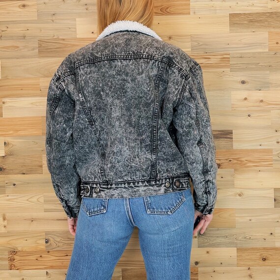 Levi's 80's Vintage Sherpa Lined Denim Jean Jacket - image 6