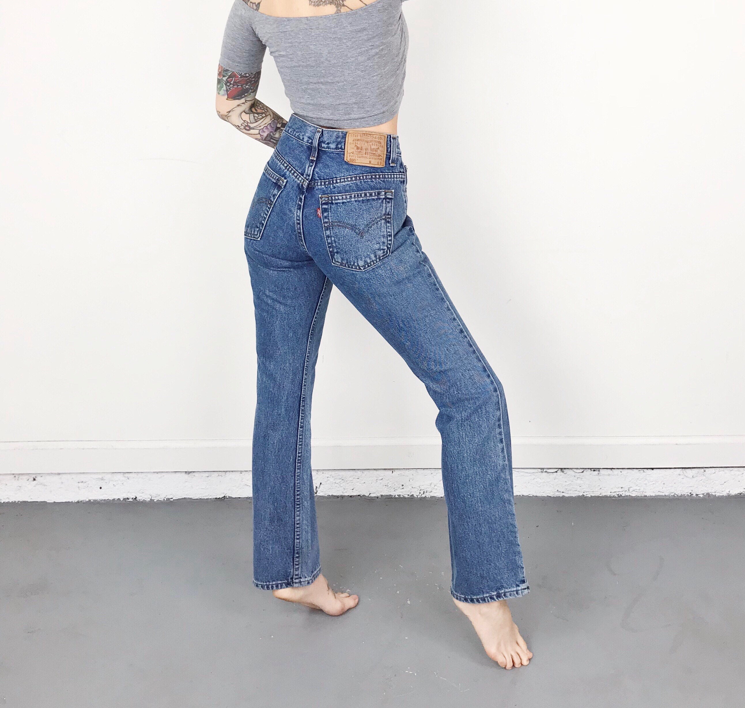 Levi's 505 Vintage Jeans / Size 26 27
