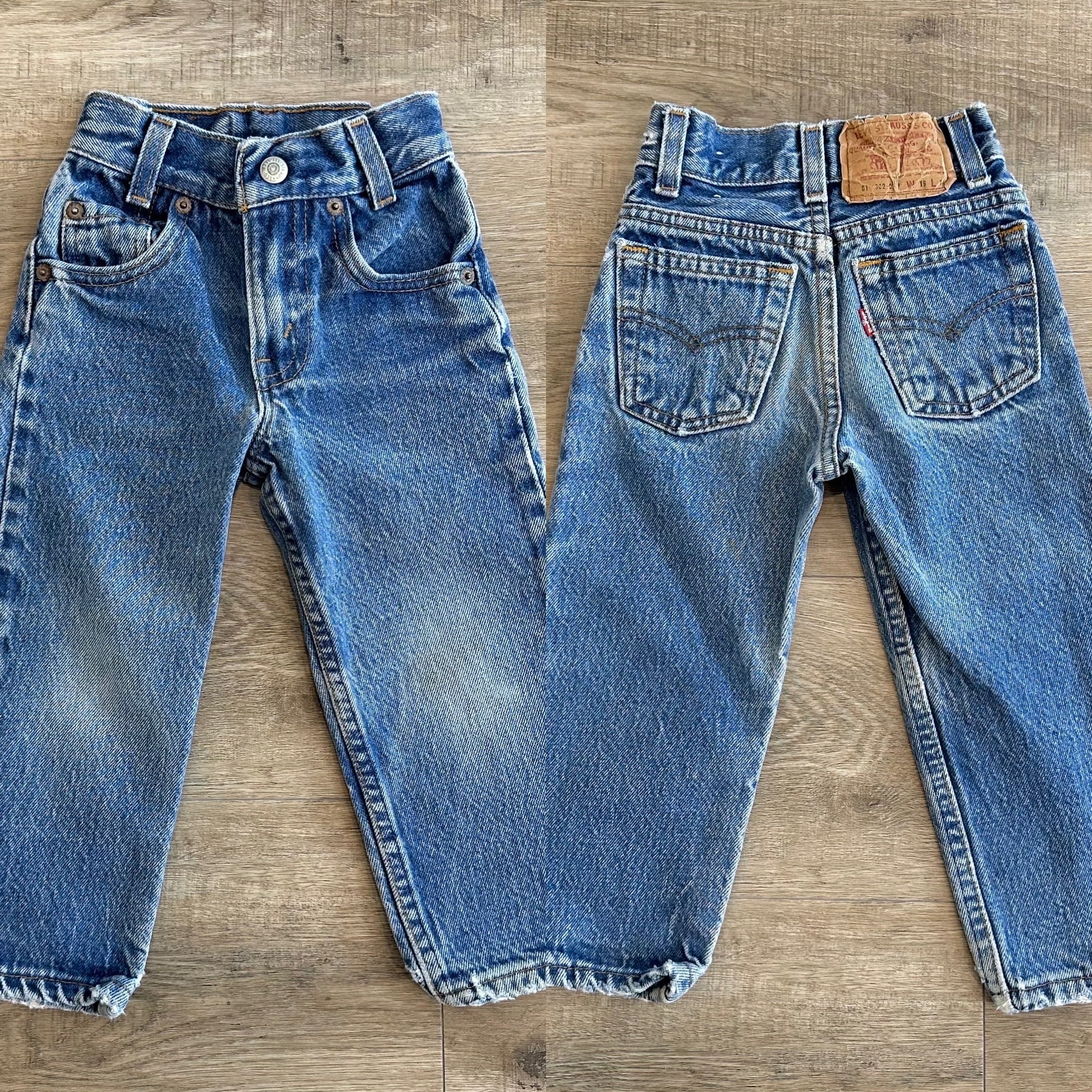 Levi's Vintage 302-0117 Made in USA Kid's Baby Jeans