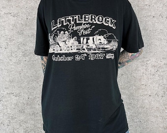 80's Pumpkin Festival Vintage Graphic Tee Shirt T-Shirt