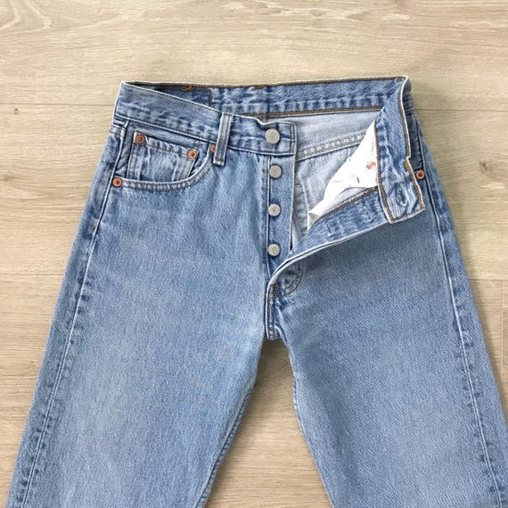 Levi's 501 Vintage Jeans / Size 23 24 XS - Etsy