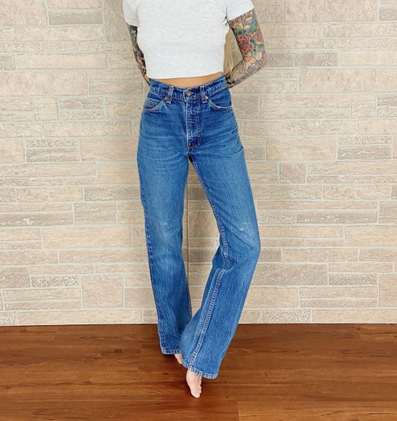 Levi's 517 Orange Tab Jeans / Size 27 28