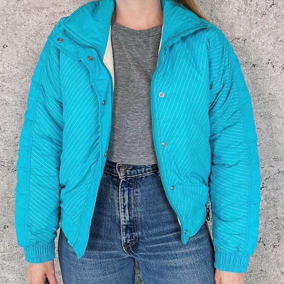70's Vintage Puffer Winter Ski Jacket / Size XS Small