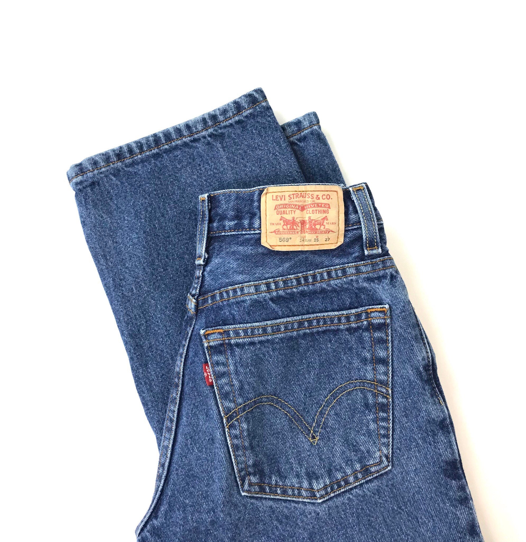 Levi's 569 Petite Jeans / Size 23 24