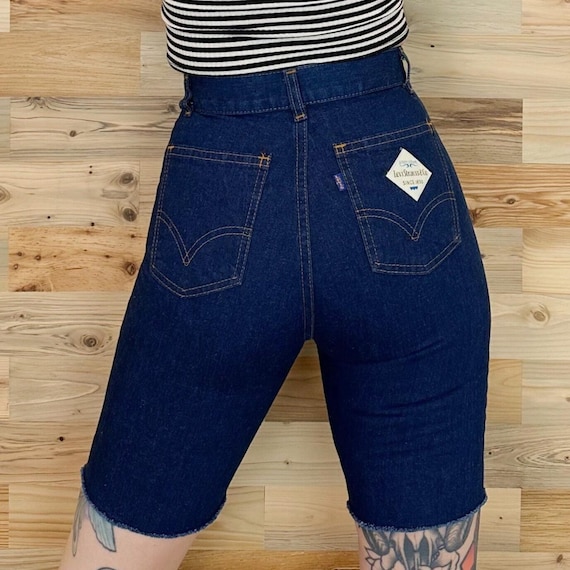 Levi's Vintage Jean Cut Off Slim Bermuda Shorts / Size 23