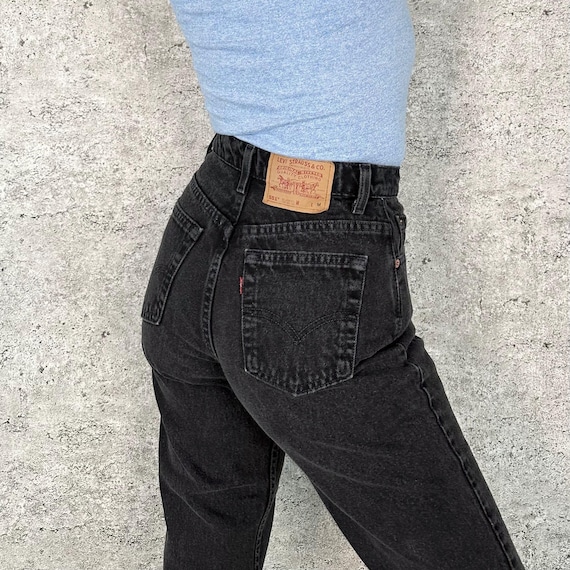 Levi's 551 Vintage Black Jeans / Size 27