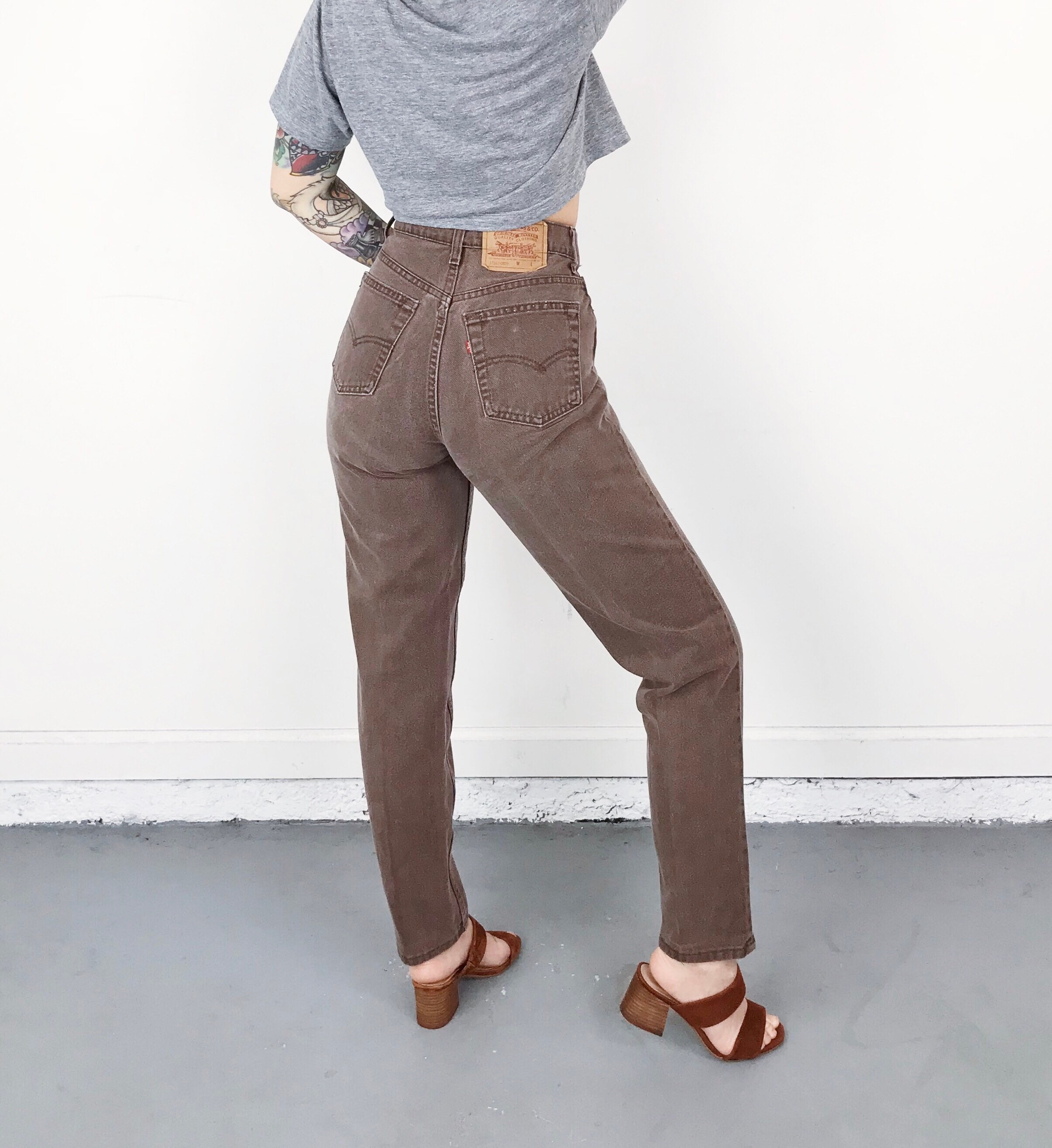levi's 512 raw denim