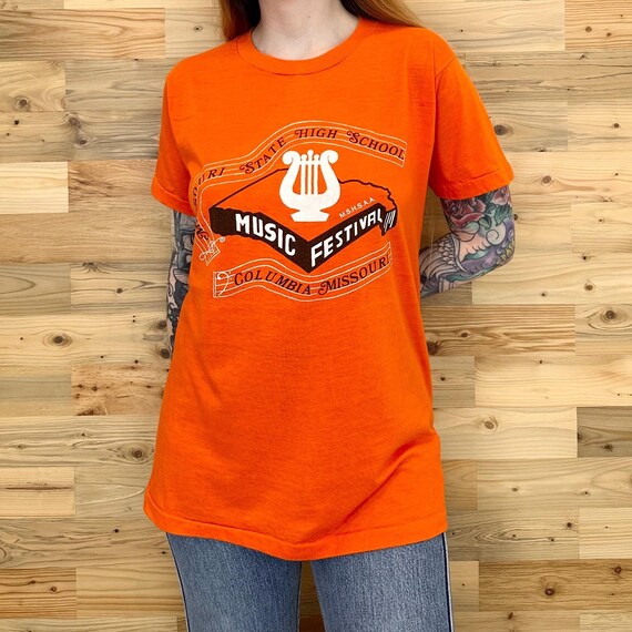 Vintage Soft Missouri State Music Festival Tee Shirt T-Shirt
