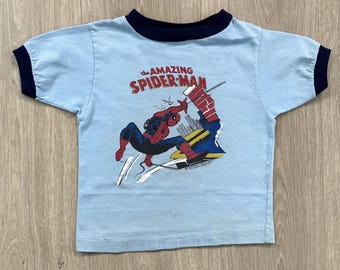1979 RARE True Vintage The Amazing Spider-Man Tee Shirt T-Shirt / Youth Size