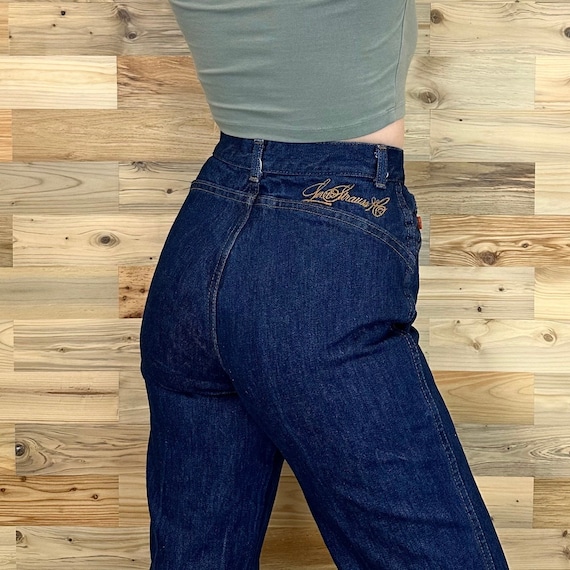 70's Levi's Vintage Bareback High Rise Jeans / Size 24