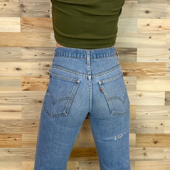 70's Levi's 917 Vintage Jeans / Size 24 25