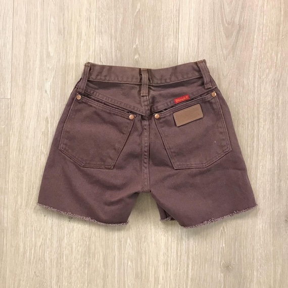 Wrangler Vintage Western Jean Cut Off Shorts / Size 22 XXS