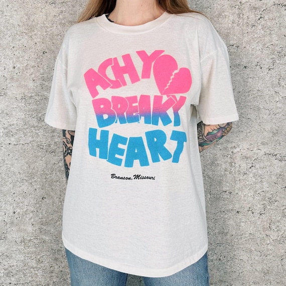 90's Achy Breaky Heart Vintage Tee Shirt T-Shirt