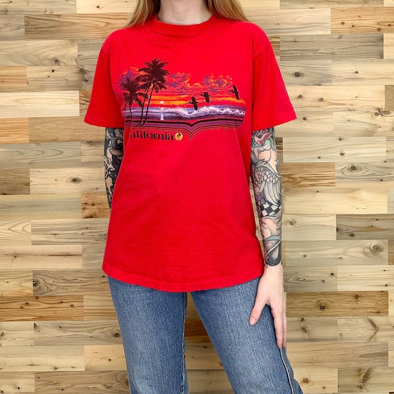 Vintage 80's California Travel Tee Shirt T-Shirt