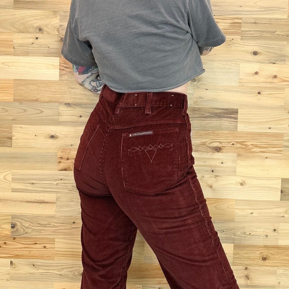 70's Vintage Sedgefield Corduroy Pants / Size 31 32