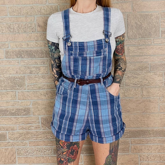 90s short overalls