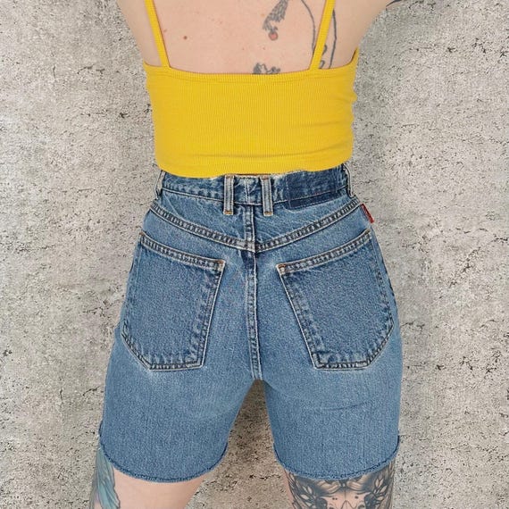 Bongo 90's Cut Off Jean Shorts / Size 24 25