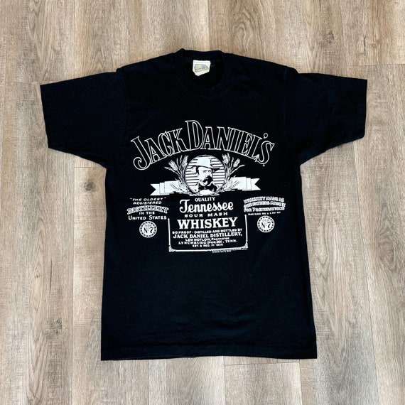 80's Jack Daniels Tennessee Whiskey Vintage Tee Shirt T-Shirt