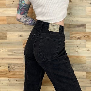 Jordache 90's Black Vintage Jeans / Size 29 image 1