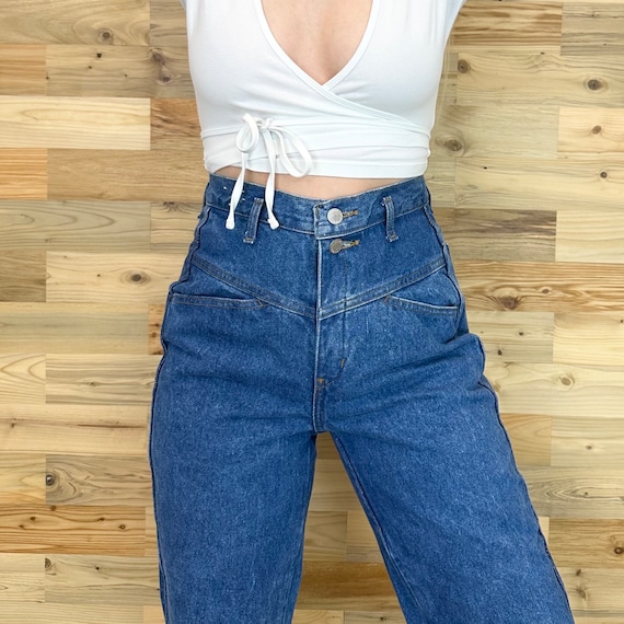 Jordache High Rise Vintage 1980s Jeans / Size 26