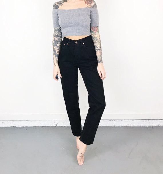 Levi's 512 Black Jeans / Size 25 26