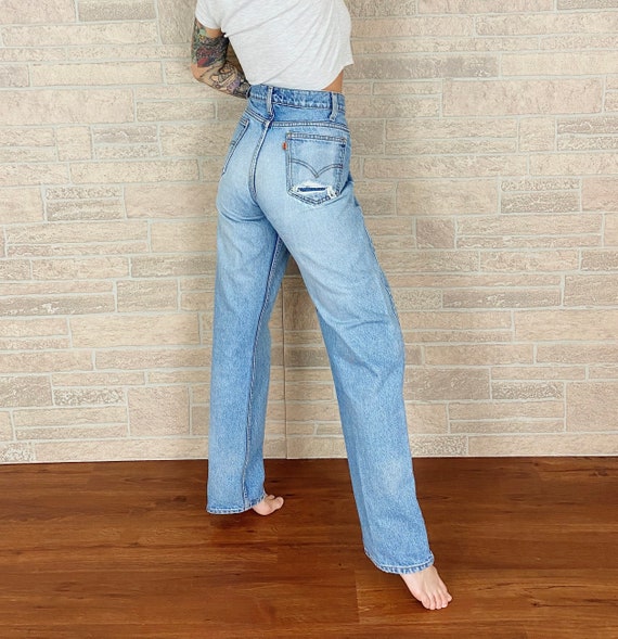 Levi's 505 Orange Tab Jeans / Size 31 32