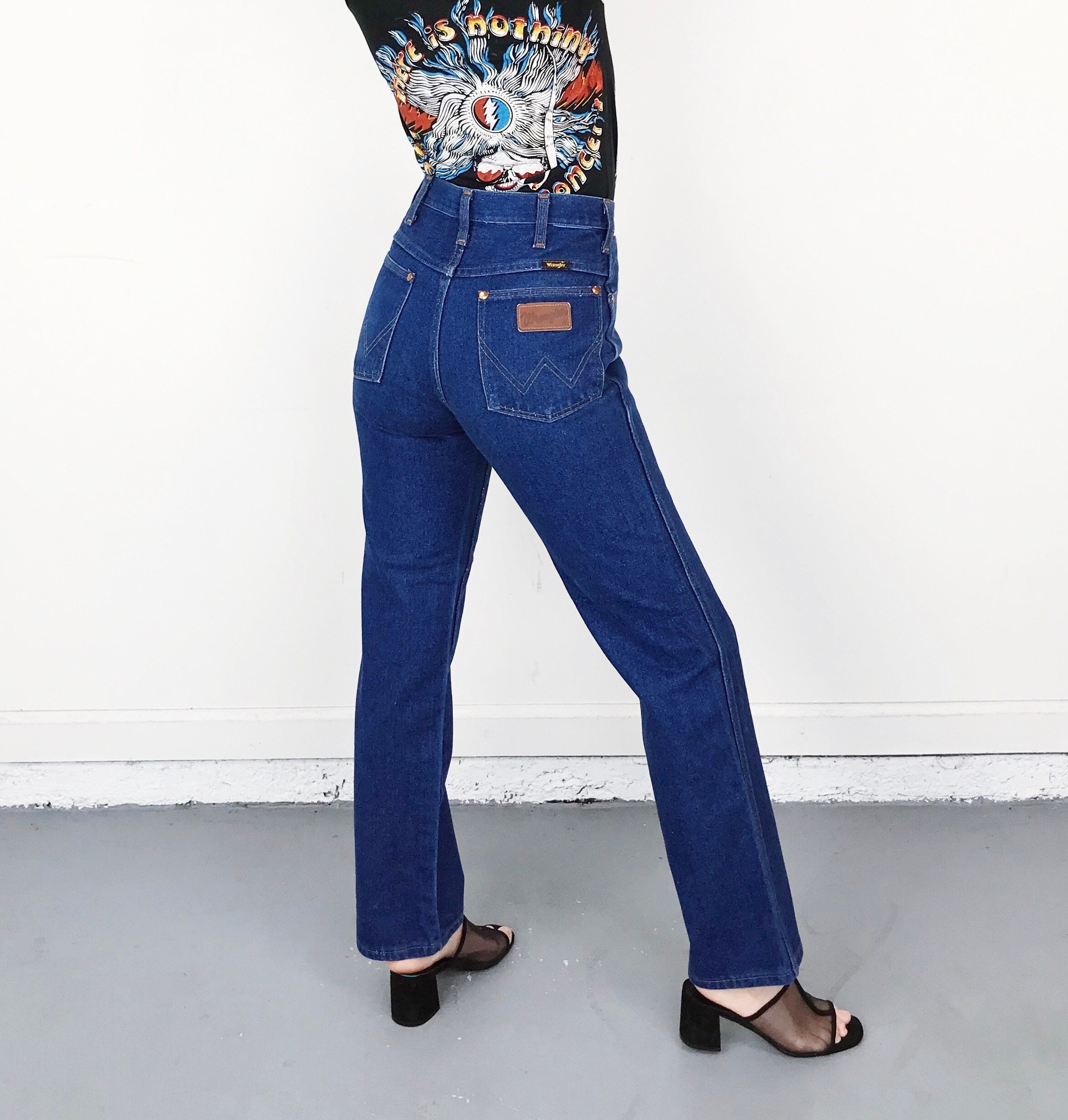 70's Wrangler Western Jeans / Size 27