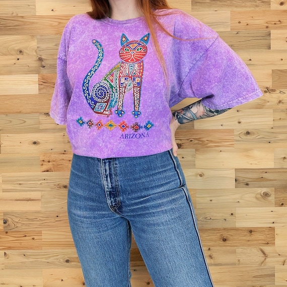 90's Vintage Arizona Cat Travel Tee Shirt T-Shirt
