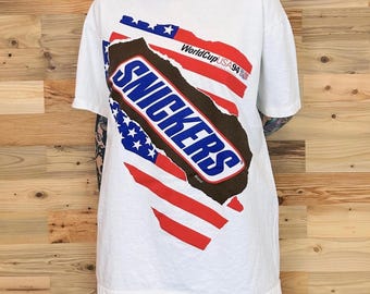 1994年サッカーワールドカップTシャツ スニッカーズキャンディバー