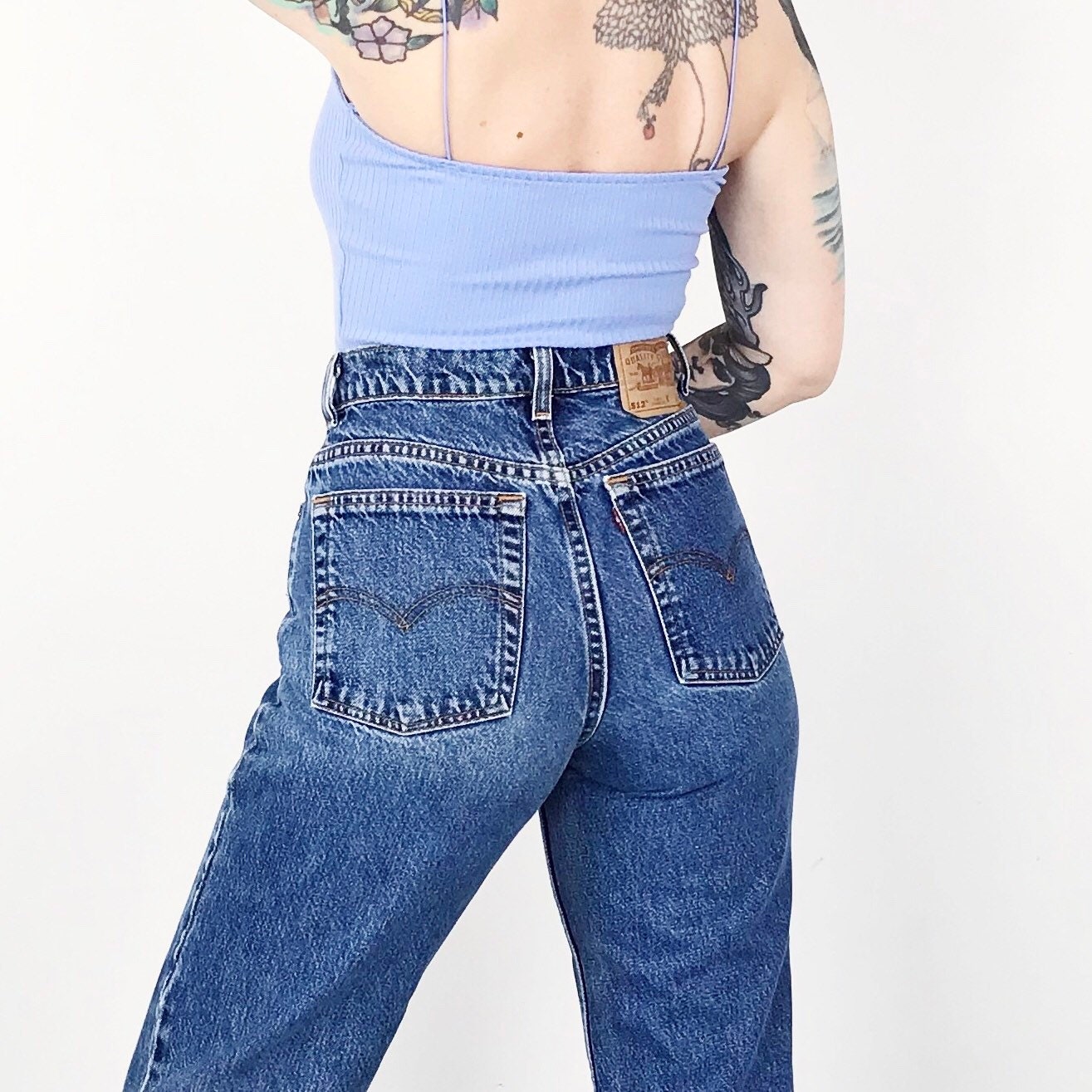 levi's 512 distressed