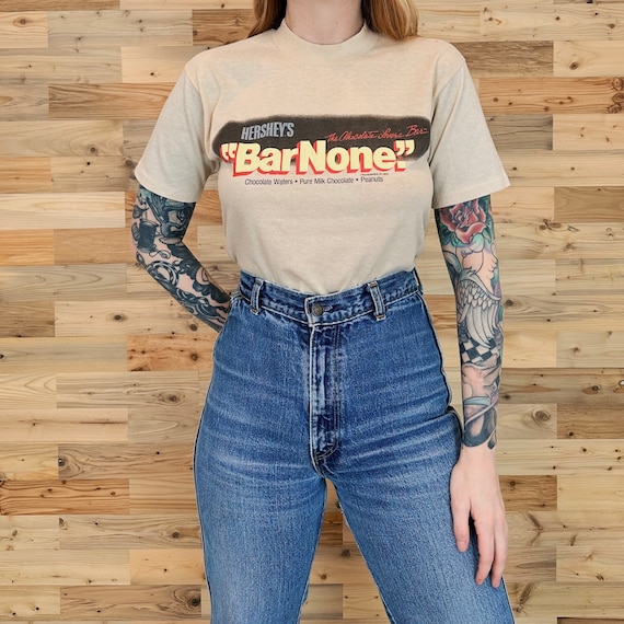 Hershey's BarNone 80's Soft and Thin Vintage T Shirt