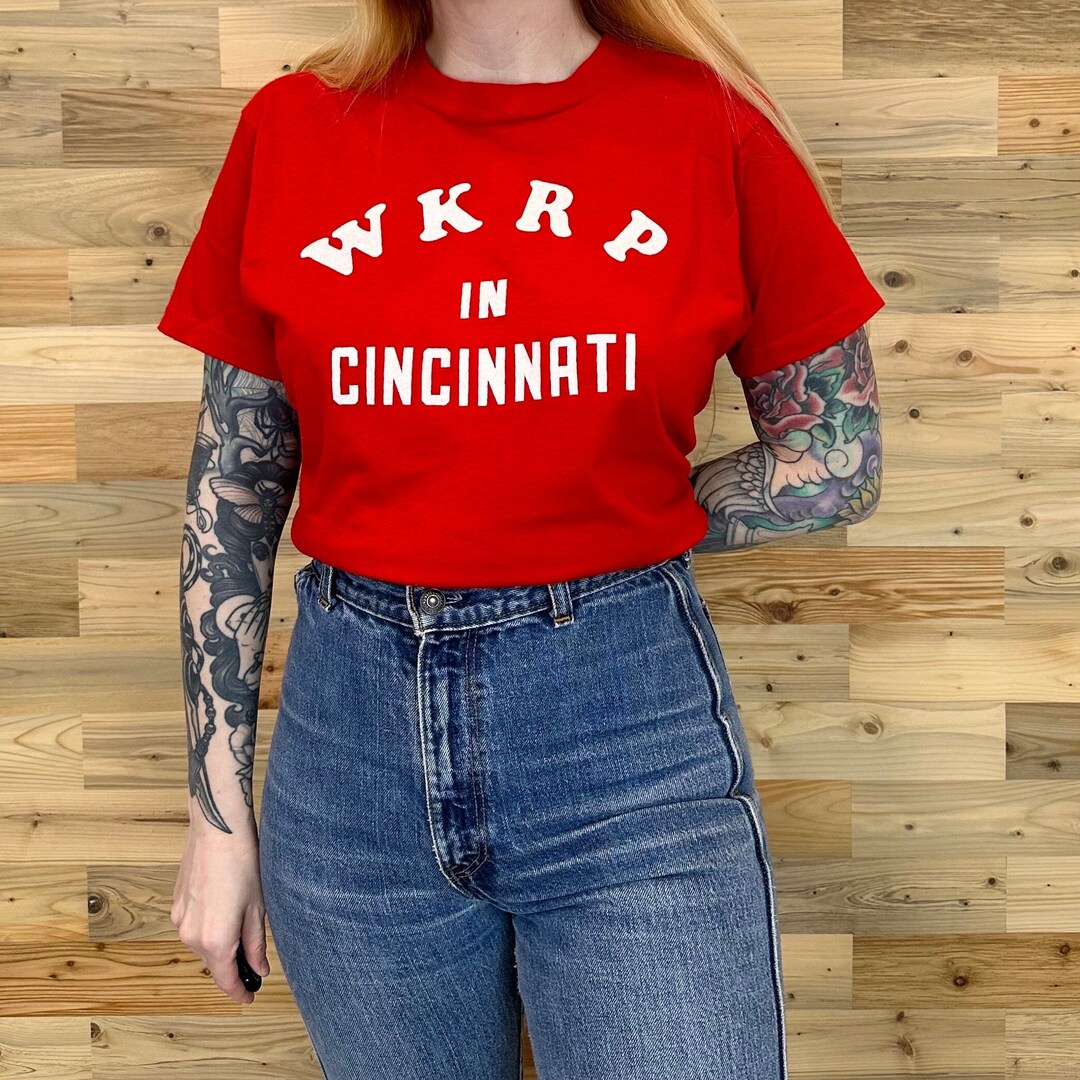 Vintage WKRP in Cincinnati TV Show Promo Tee Shirt Tshirt Etsy