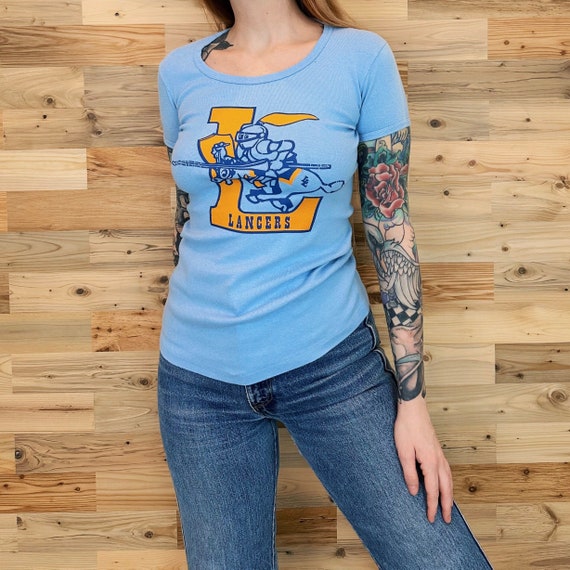 70's Lancers School Mascot T Shirt