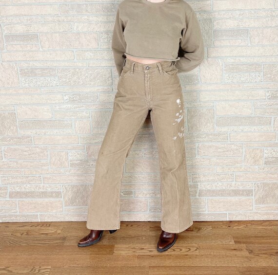 70's Levi's Distressed Corduroy Bell 