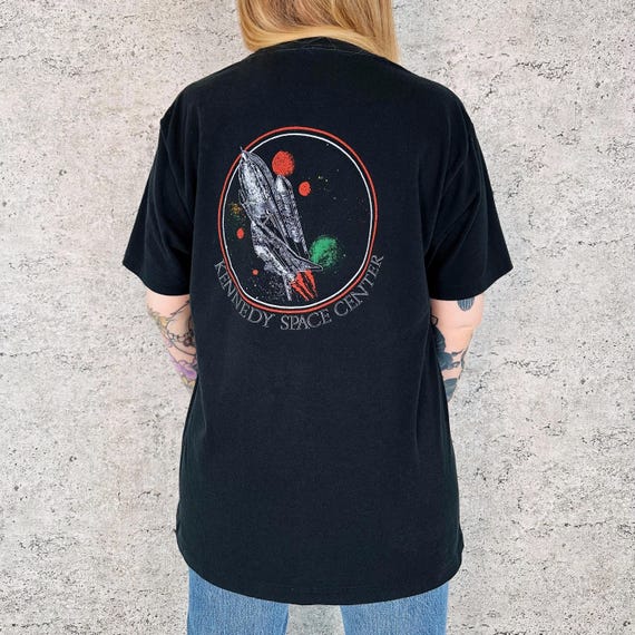 80's Soft Vintage NASA Kennedy Space Center Tee Shirt T-Shirt