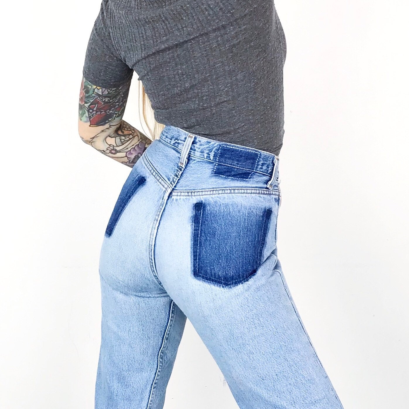 levi's deconstructed jeans