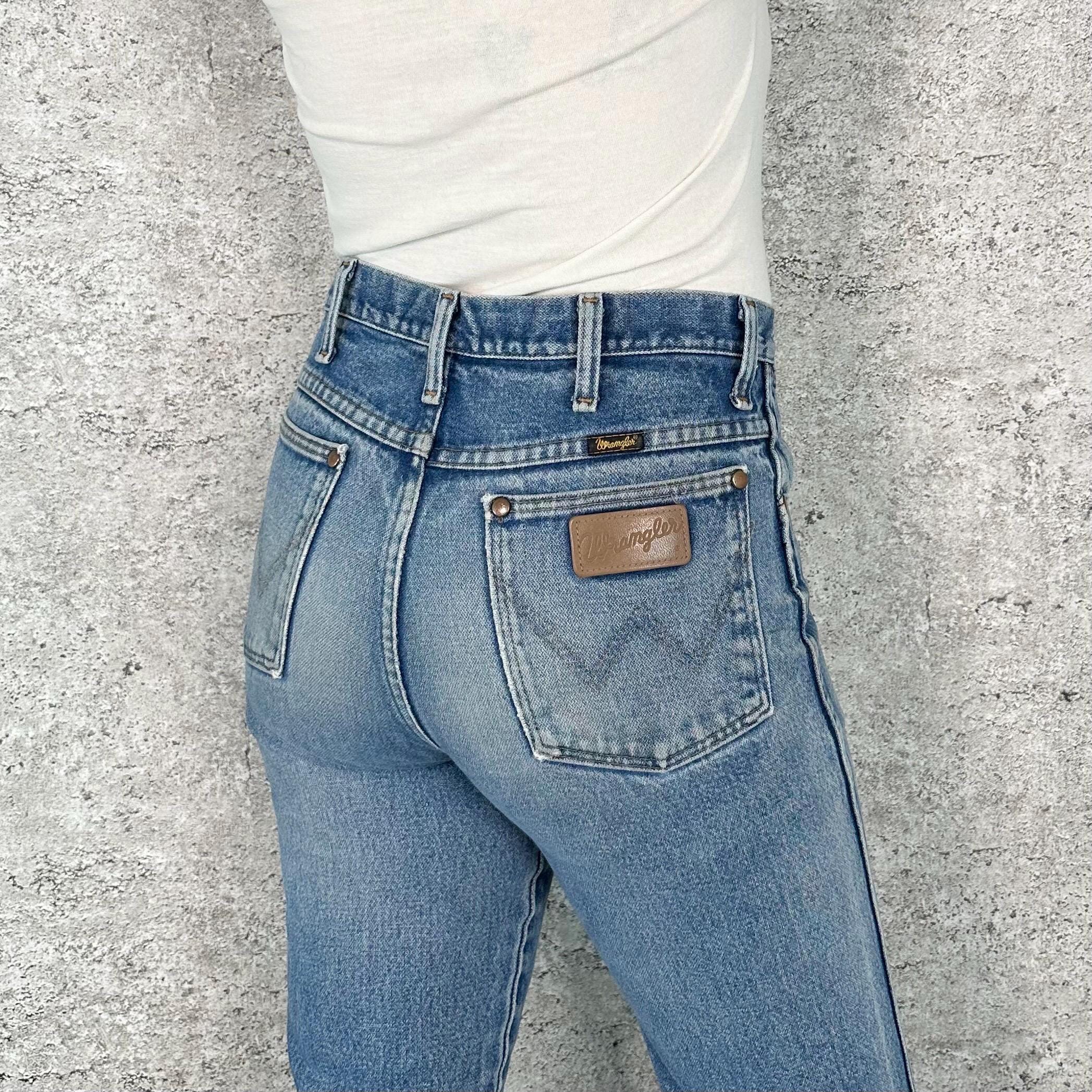 メンズ 90s archive Wrangler grunge fade denim