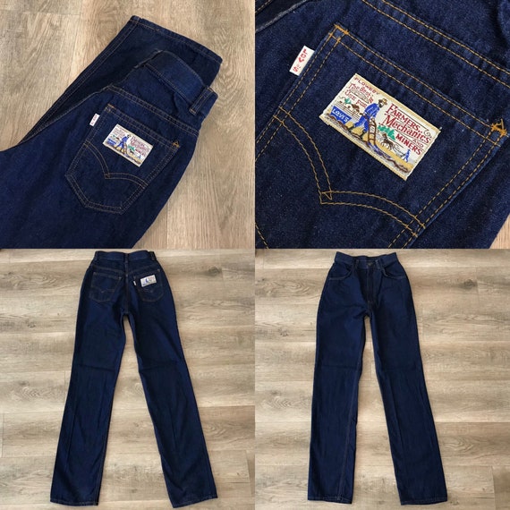 Levi's Plowboy 70's Vintage Jeans / Size 22 XXS - image 8