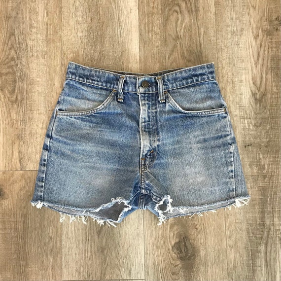 Levi's Vintage 70's Jean Shorts / Size 24 25 XS - image 4