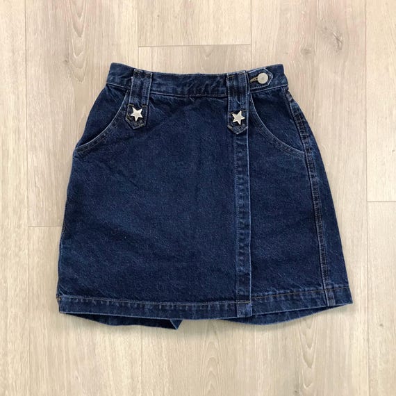 Roper Vintage Western High Rise Mini Skort / Size 23 XS