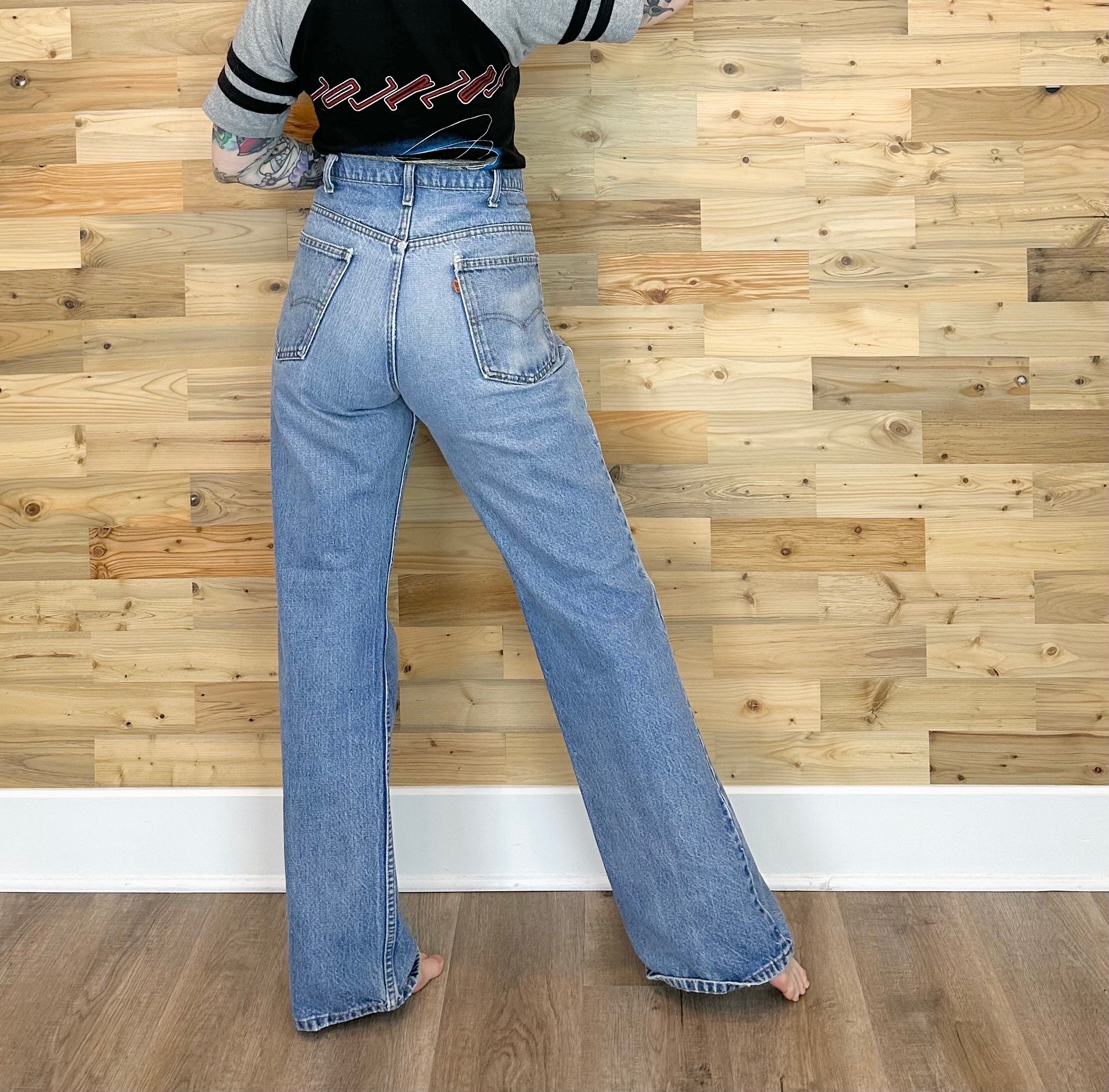 Levi s 517 Orange Tab Vintage Jeans Size 34 35