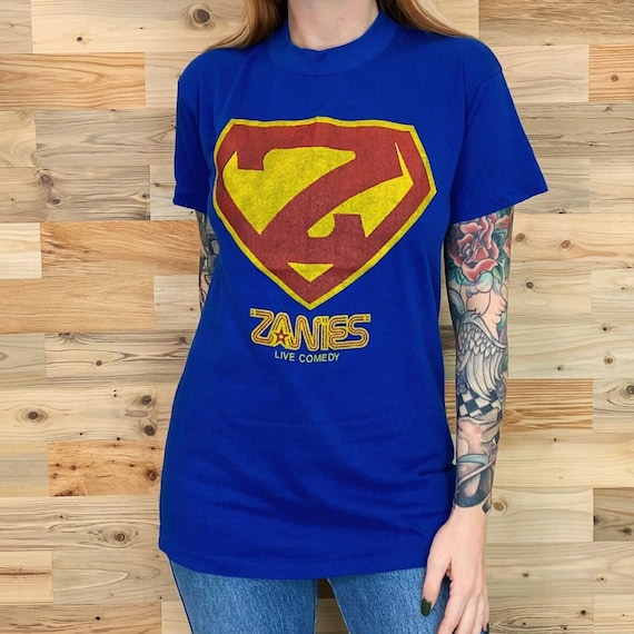 Vintage Zanies Live Comedy Club Retro Tee Shirt T-Shirt