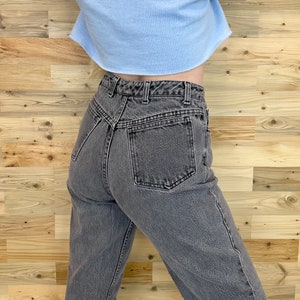 Vintage 90's Ruff Hewn High Rise Jeans / Size 27 image 4